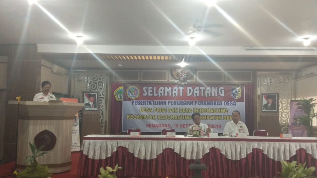 14 Calon Perangkat Desa Ikuti Ujian Pilperades