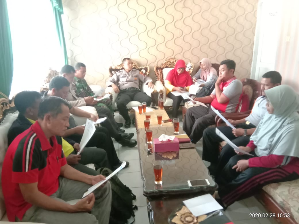 Rakor Persiapan Lomba Antar RT Desa Werdoyo