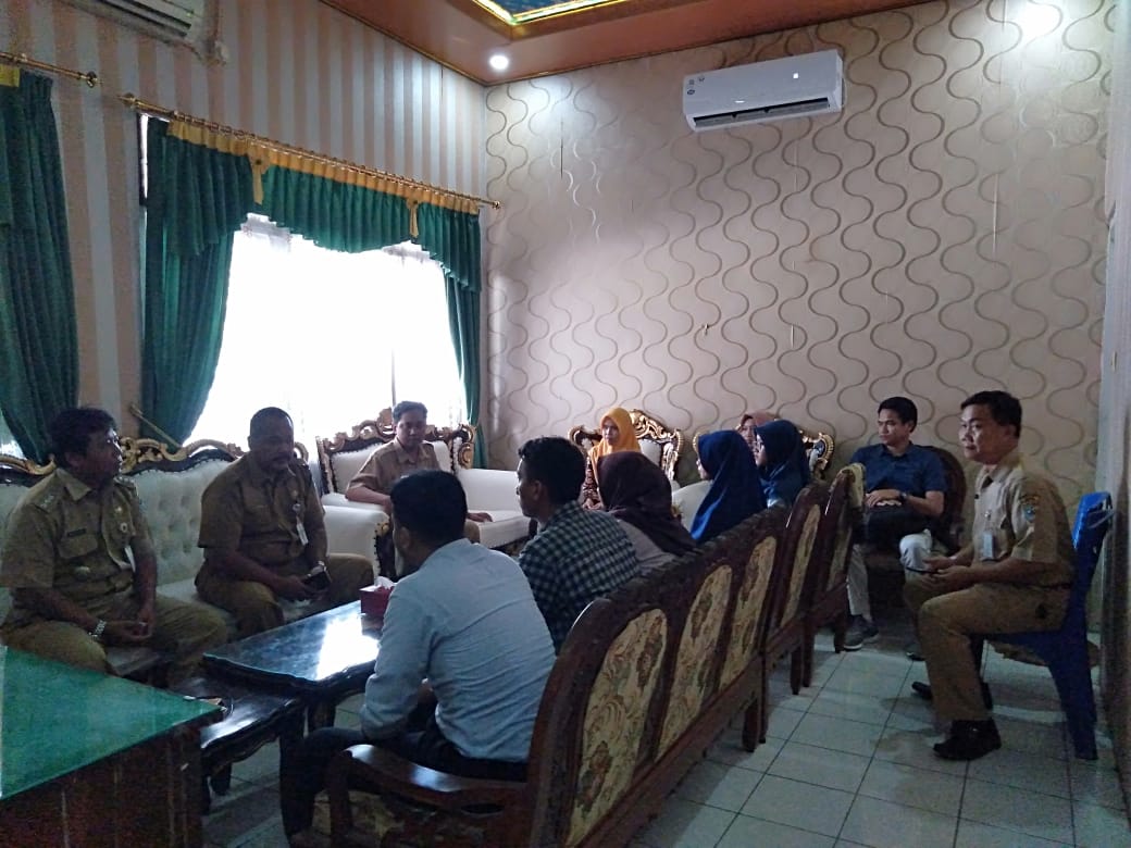 Camat Kebonagung Menerima Kedatangan Peserta Program PKKP