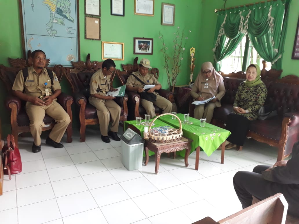 Penerimaan Kunjungan Tim Penilai Lomba Kebersihan