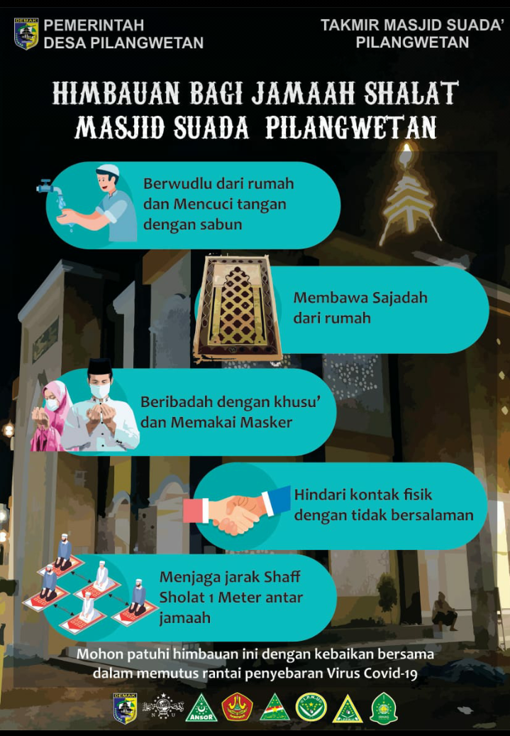 Himbauan Takmir Masjid Suada’ Pilangwetan