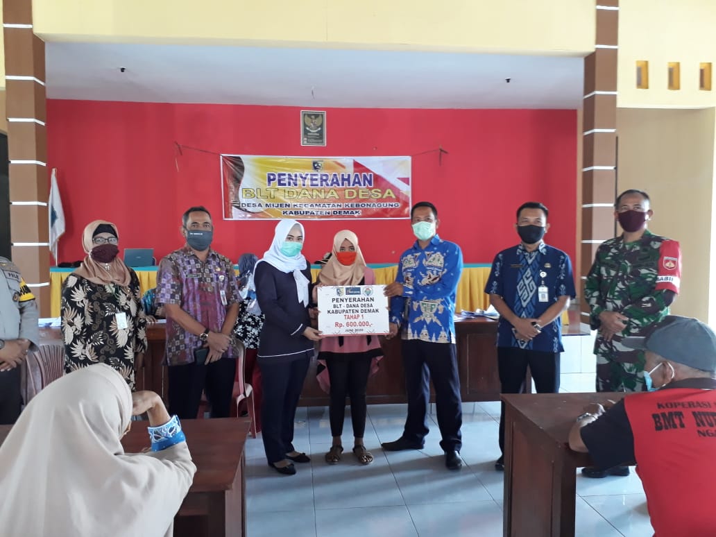 Penyaluran BLT Dana Desa Mijen
