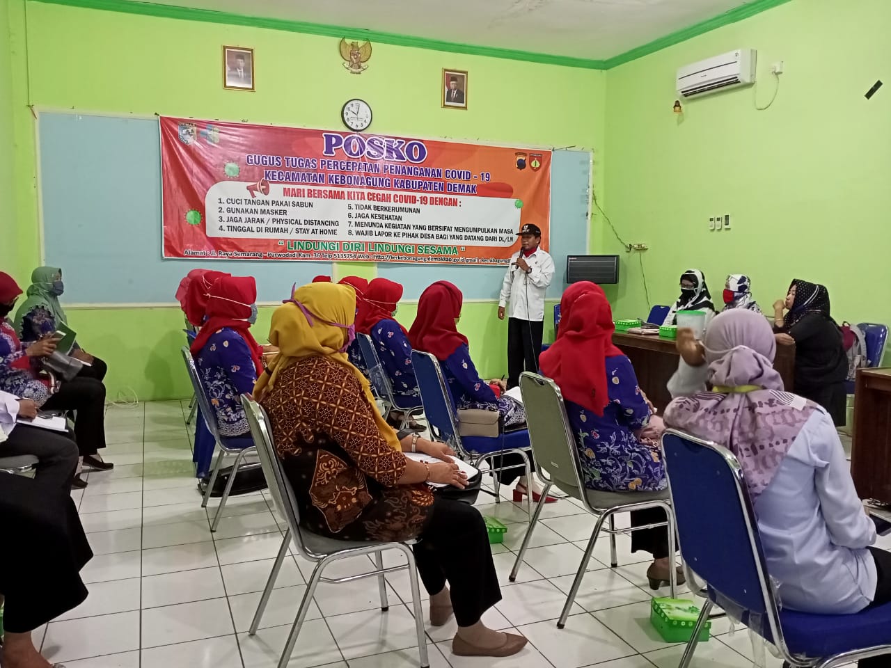 Pertemuan Rutin PKK Tingkat Kecamatan Setelah ‘New Normal’