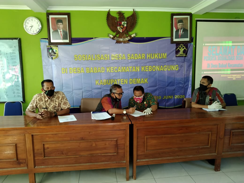 Sosialisasi Desa Sadar Hukum