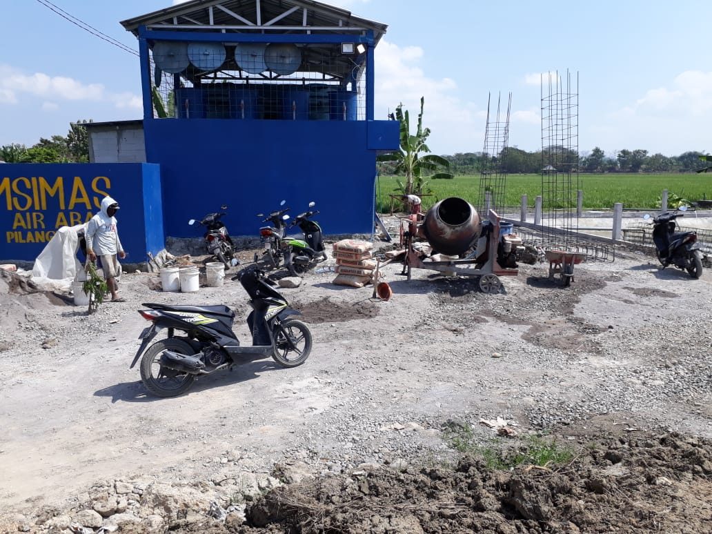 Monitoring Pembangunan Embung Pamsimas Desa Pilangwetan