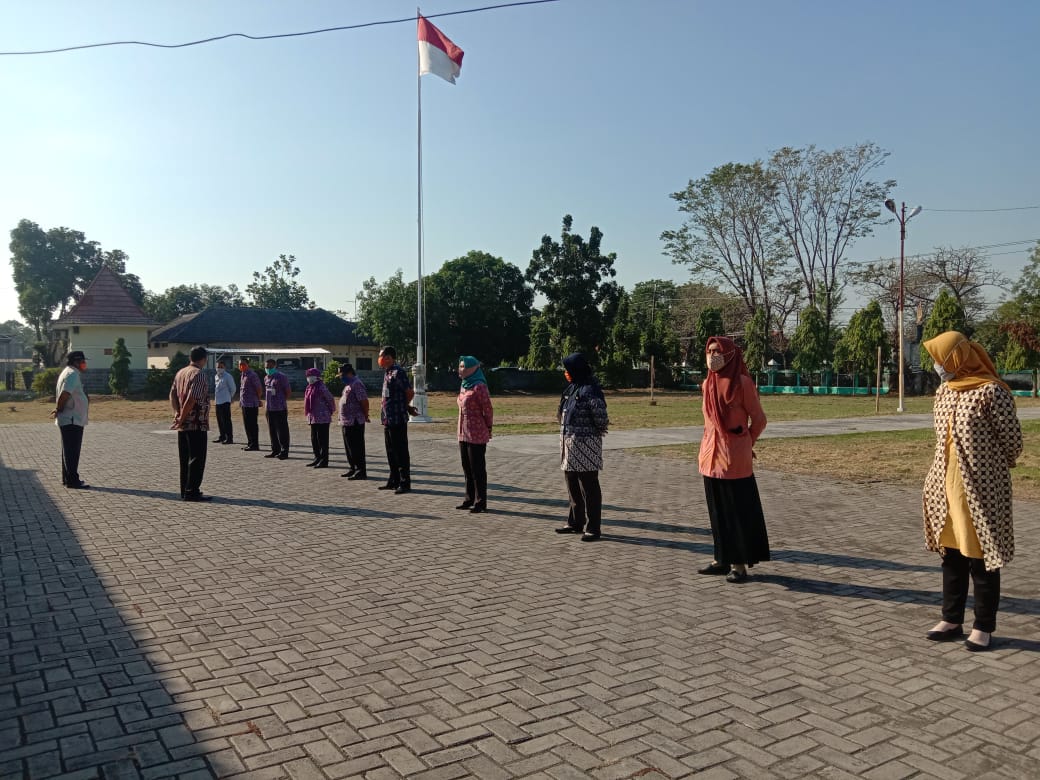 Giat Rutin : Apel Pagi Bersama
