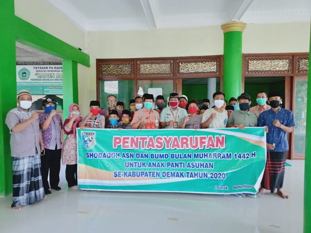 Pentasyarufan Shodaqoh ASN & BUMD Bulan Muharram 1442 H