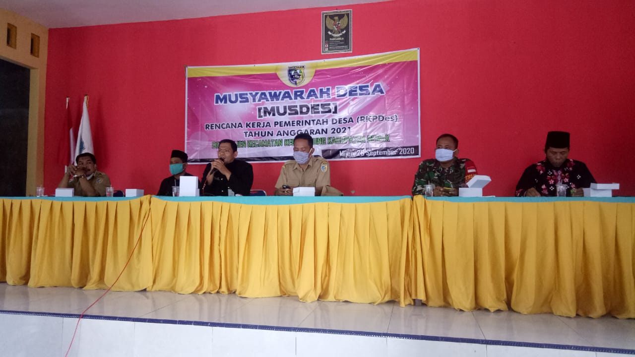 Musdes RKPDes Tahun Anggaran 2021, Desa Mijen