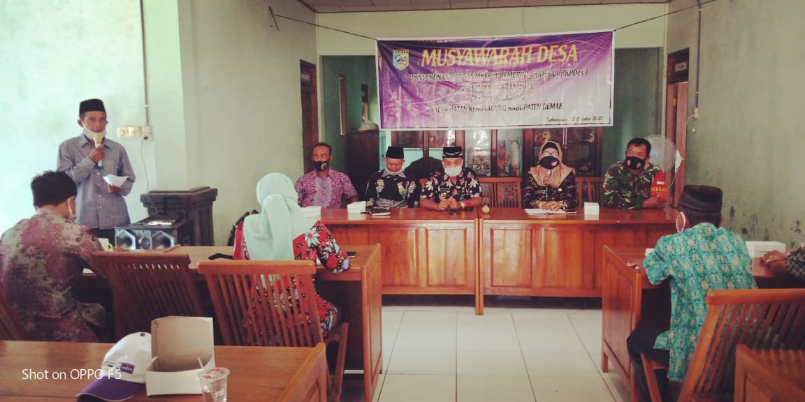 Musdes RKPDes Tahun Anggaran 2021, Desa Kebonagung