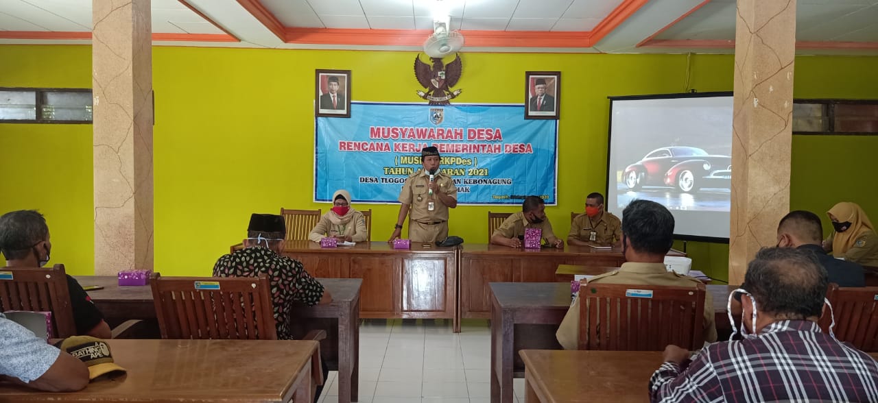 Musdes RKPDes Tahun Anggaran 2021, Desa Tlogosih
