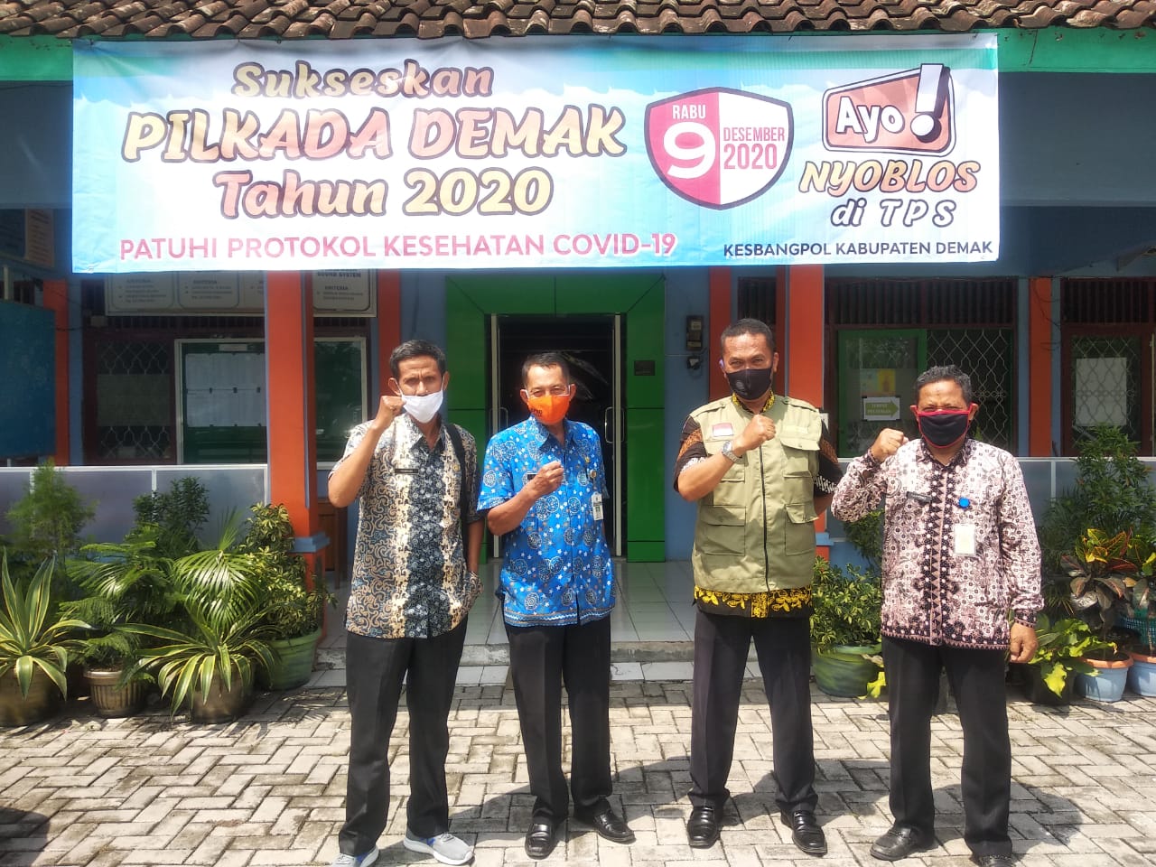 Sukseskan Pilkada Demak Tahun 2020, Patuhi Protokol Kesehatan Covid-19