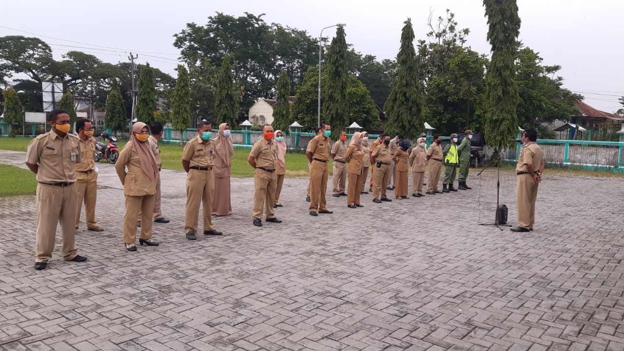 Apel Pagi Bersama Sekdes