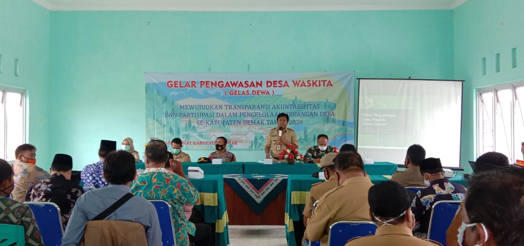 Gelar Pengawasan Desa Waskita di Kecamatan Kebonagung