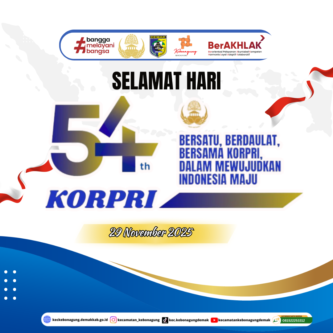Dirgahayu KORPRI ke-54