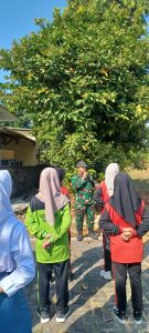Seleksi Calon peserta PASKIBRA Tingkat Kecamatan Kebonagung, di Halaman Kantor Kecamatan Kebonagung.