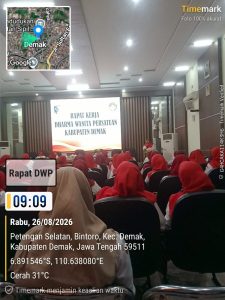 Rapat Kerja Dharma Wanita Kabupaten Demak