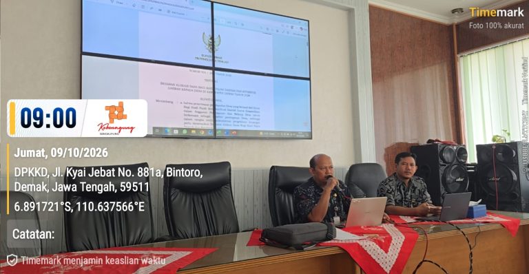 Rapat Koordinasi Teknis Pencairan Dana Bagi Hasil Pajak Daerah dan Retribusi Daerah Kepada Desa